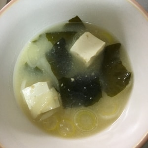 豆腐のお味噌汁 Tofu Miso Soup